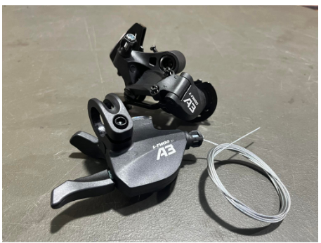 LTWOO A3 Trigger Right Shifter Lever (with optical gear display) Rear Derailleur Bike Trigger Shifte