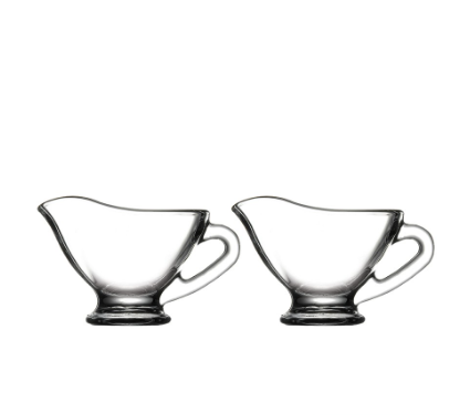 Pasabahce Basic Sauce Boat 60cc 2oz, Set of 2 (55002/2)