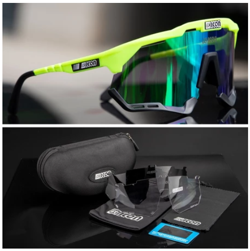 Scicon Polarized Cycling Glasses Mountain Bicycle Glasses Road Bike Cycling Eyewear Men Women Outdoor Sports Cycling Sunglasses SSG11