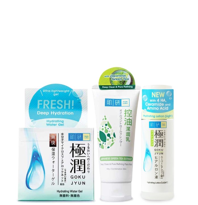 Hada Labo Oily Skin Skincare Set