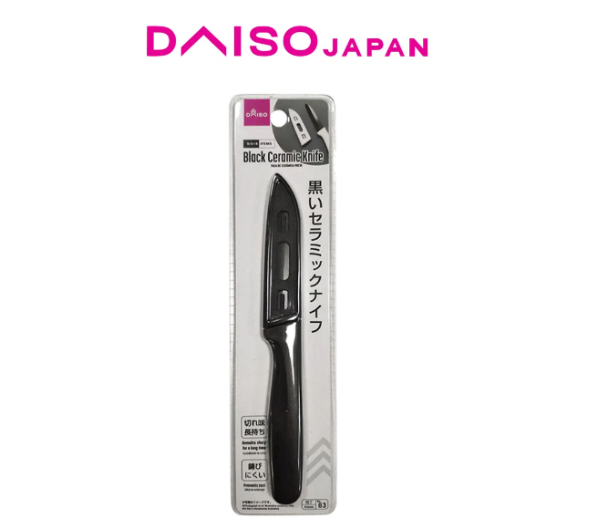 Daiso Black Ceramic Knife