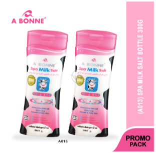 Abonne Spa Milk Salt Bottle 380G ( A013 PACK BY 2'S )