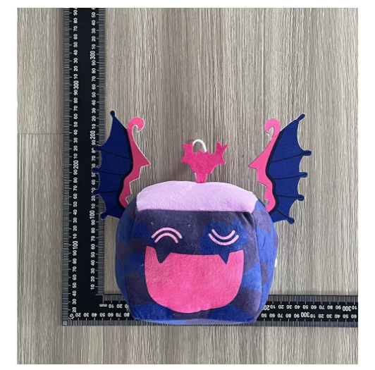 Blox Fruits Plush Toys Blox Fruits Game Peripheral Fruit Leopard Print Box Plush Toy Purple Box Doll B5