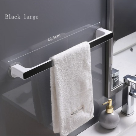Self-adhesive Towel Holder Rack Wall Mounted Kitchen Wipes Hanging Bathroom Organizer Towel bar