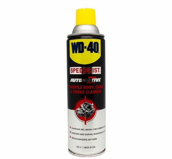 WD-40 Specialist Throttle Body, Carb & Choke Cleaner 450ml