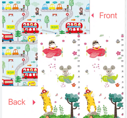 Playmat for Baby Boy and Girl Family Big Size Extended Thicken Toddler Kids Learning Walking Mat