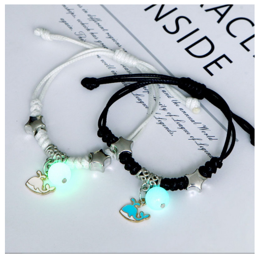 2Pcs Glow in the Dark Luminous Bracelet For Women Adjustable Fashion Women Men Couple Bracelet Best Friends Bracelets B16