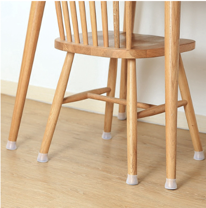 8 Pcs Lot Silicone Non-slip Table Chair Leg Caps Foot Protection Bottom Cover Wood Floor Protectors