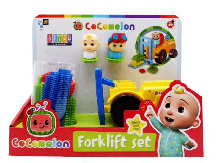 Cocomelon Forklift Kit Playset
