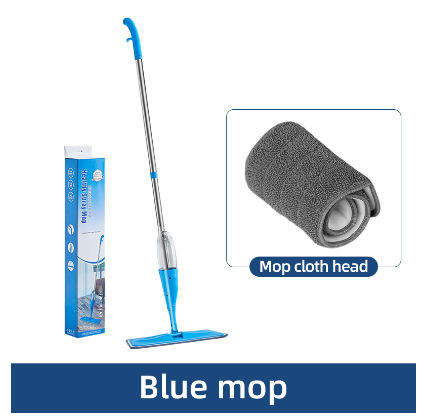 Mop Cleaner for Home Mop for Floor Cleaning Mop 360° Spin Head Flat Floor Cleaner Mop