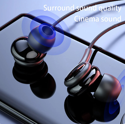 3.5mm High Quality Stereo InEar Earphones Wired Headphones For Phone PC Laptop Tablet 2022 New Design