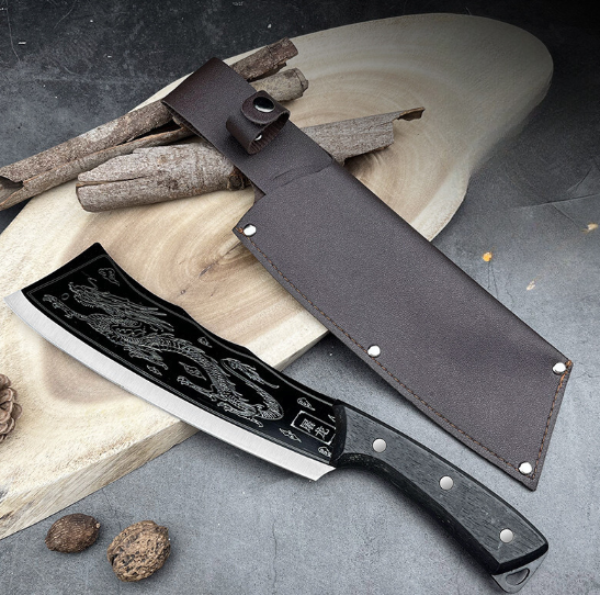Dragon Premium Knife Dragon Head Bone Removal Knife Forged Blade Slicing Knife Bone Meat Knife