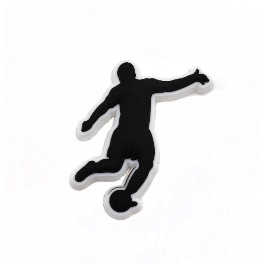 Cute Football Trophy Crocs Accessories World Cup Jibits Charm Soccer Sport Croc Jibbits for Kids Shoe Charms Pins Decoration F13