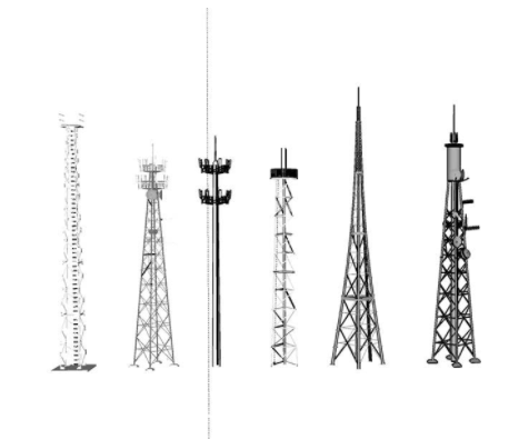 Signal Tower TV Communication Antenna Telecommunications Mobile Signal Tower 5G Base Station