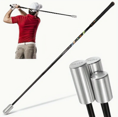 1pc Portable Golf Swing Trainer, Extendable Posture Corrector, Strength Practice Gear Tool Equipment For Golf Beginner