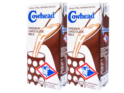 Cowhead Chocolate Milk 1L ( Pack of 2)