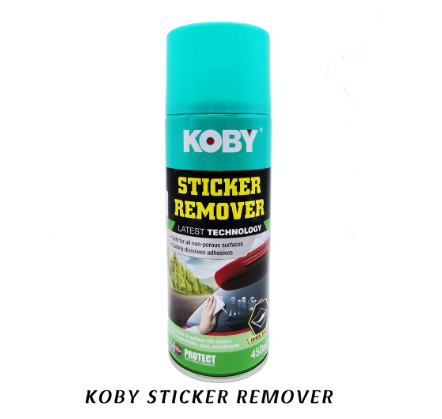 Motor Koby Sticker Remover Residue Paint Remover Quickly Remove 450ml