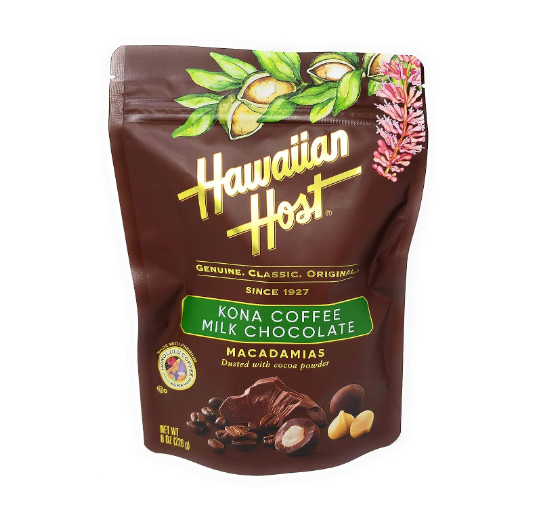 Hawaiian Host Kona Coffee Milk Chocolate 226g