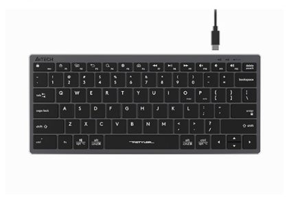 Scissor Switch, Ultra-Slim Keycaps, Splash Proof, USB Keyboard