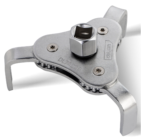 Deli 55-116mm Three-Claw Filter Removal Tool Three Jaw Oil Filter Wrench Adjustable Car Repair Tool