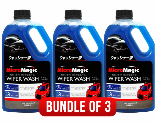 3PCS Micromagic Wiper Wash 1L