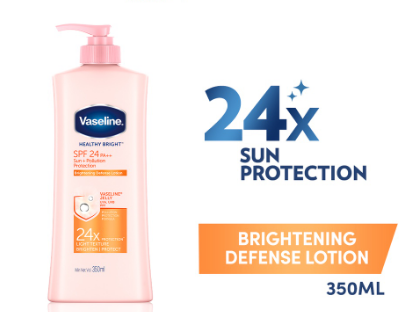 Vaseline Healthy Bright SPF24 Sun + Pollution Protection 350ml