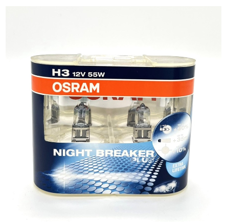 OSRAM H3 12V 55W NIGHT BREAKER PLUS