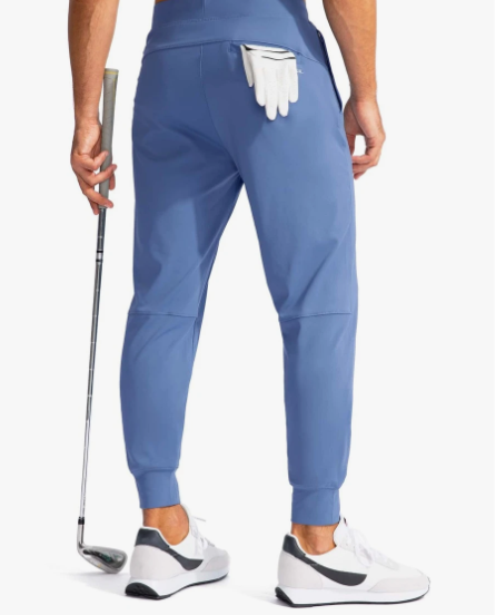 G Gradual Men Solid Slant Pocket Sports Pants