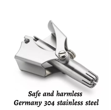 Stainless Steel Nose Shaving Hair Removal Clipper Trimmer Manual Device