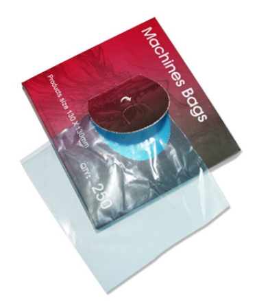 Tattoo Machine Equipment Cleaning and Sanitation Supplies Purple Box Plastic Machine Protective Bag 250Pcs