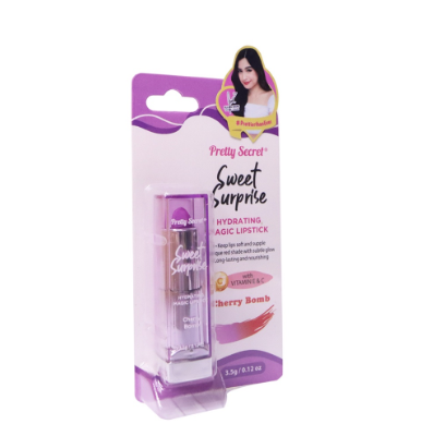 PRETTY SECRET Hydrating Magic Lipstick Cherry Bomb 3.5g