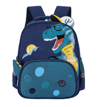 Cartoon Dinosaur School Bag Kindergarten Children's Schoolbag Boy 3-6 Years Primary Student Backpack
