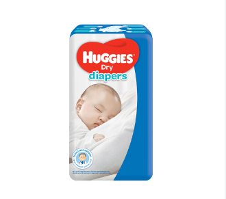 Huggies Dry Diapers Newborn 40's