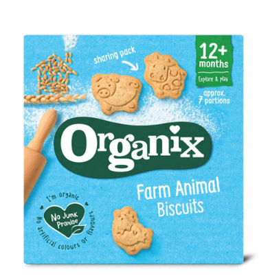 Organix Farm Animal Biscuits 100g