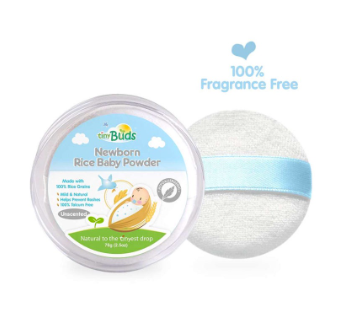 Tiny Buds Newborn Rice Baby Powder 70g