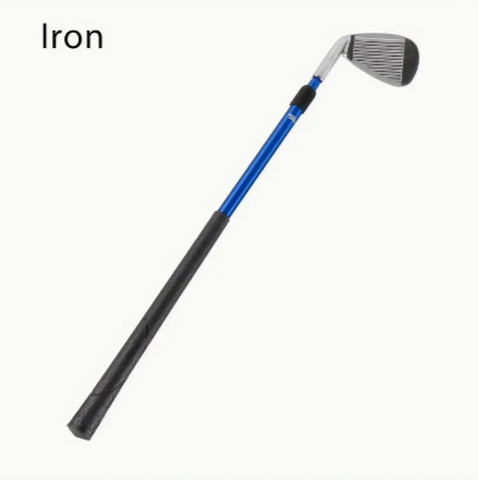 1pc Retractable Golf Club, Zinc Alloy Club Head, Durable Golf Training Clubs, Perfect Golf Supplies For Beginners