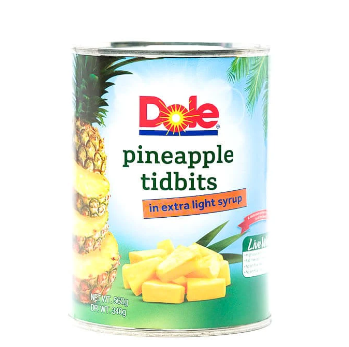 Dole Pineapple Tidbits 432g