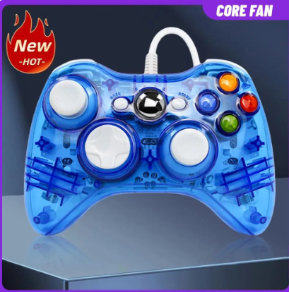 USB Wired Gaming Controller High Sensitivity Button Joypad Gamepad High-Precision Joystick for Xbox 360/Xbox One/PC/Laptop