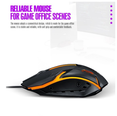 Allan Mechanic M200 Warwick USB LED Gaming Mouse
