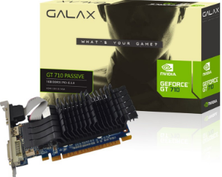 GALAX GeForce GT710 1GB DDR3 64-bit HDMI/DVI-D/VGA Graphics Card