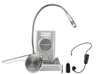 Retekess TW102 Window Speaker 2 Way With TT123 2.4G Wireless Headset Microphone 164ft Range