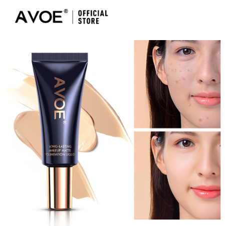 AVOE Foundation Naturally Clear Moisturizing Oil and Controlling Long Lasting Makeup