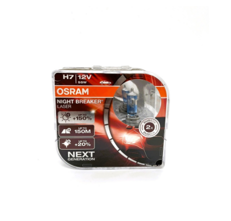 OSRAM H7 12V 55W NIGHT BREAKER LASER