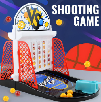 Shooting Contest Fun Dual Basketball Game Toys For Kids
