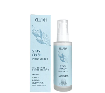 Ellana Stay Fresh Moisturizer 60grams - Controls Oil And Brightens