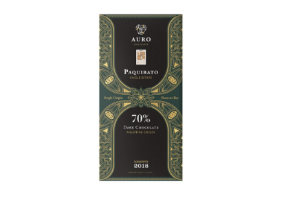 Auro Chocolate 70% Dark Chocolate Paquibato 60g