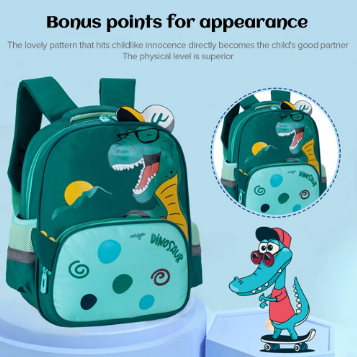 Cartoon Dinosaur Backpack Kindergarten Children's Schoolbag Primary School Student Backpack Bag