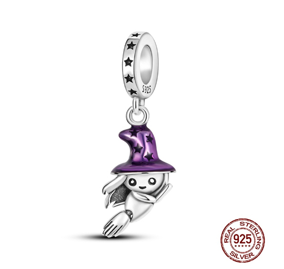 925 Silver Boy Girl Pendant Little Prince Charm Fit Original Pandora Charms Bracelet Beads Fine Jewelry Gift d24