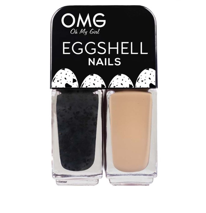 OMG Eggshell Nail Polish Eagle 5ml x 2