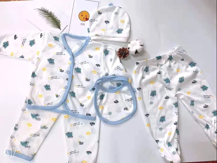 5pcs Set Newborn Baby Clothes Barbies Cotton Terno Infants Clothing Suit Outfits Boy Girl